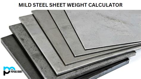 how much does sheet metal weight|weight of steel plate calculator.